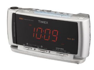 Timex T741S Dual Alarm Clock Radio (Silver) (Discontinued by Manufacturer) Electronics