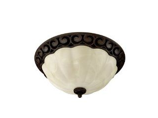 Broan 764RB Decorative Ventilation Bath Fan with Light Oil Rubbed Bronze Finish with Ivory Alabaster Glass   Bathroom Fan Light  