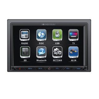 Soundstream VR764B 7 LCD Double DIN Receiver 