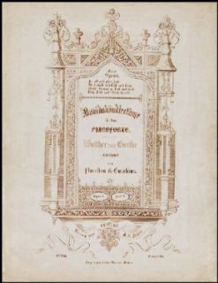 Schumann, Robert. (1810   1856) . Davidsbündlertänze für das PianoforteOpus  6.  Heft  2. Entertainment Collectibles