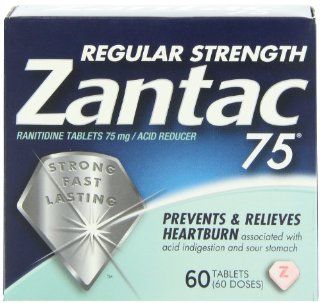 Zantac 75 Regular Strength, 60 Count Health & Personal Care