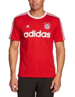 2013 14 Bayern Munich Adidas Core Tee (Red)  Sports & Outdoors