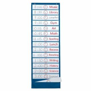Smethport 743 Pocket Chart  Scheduling  Pack of 2  Classroom Pocket Charts 