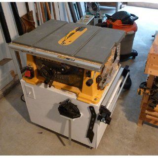 DEWALT DW744X 10 Inch Job Site Table Saw with 24 1/2 Inch Max Rip Capacity   Power Table Saws  