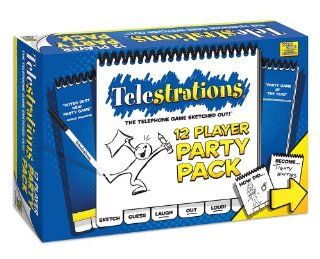 Telestrations 12 Player   Party Pack Toys & Games