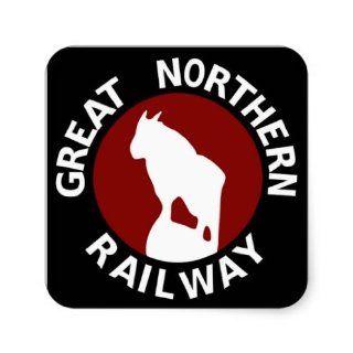 Great Northern Railroad Logo Sticker Toys & Games