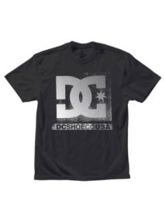 DC SHOES Boys' Enfilade Classic Logo Skateboard Shirt Black Youth Large Fashion T Shirts Clothing