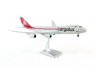 HG4852G Hogan Cargolux 747 8F 1200 WGEAR Sity Of Luxembourg Model Airplane Toys & Games
