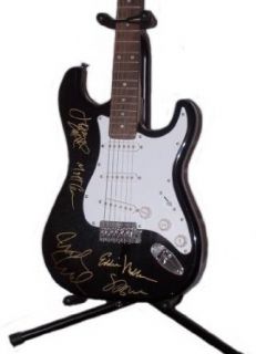 Pearl Jam Authentic Band Signed Autographed Guitar COA Pearl Jam Entertainment Collectibles