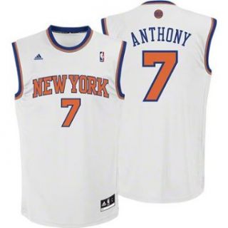 Carmelo Anthony New York Knicks White Home NBA Youth 2013 Revolution 30 Replica Jersey Clothing