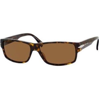 Giorgio Armani 751/S Men's Rectangular Full Rim Designer Sunglasses/Eyewear   Dark Havana/Dark Brown / Size 57/15 140 Automotive