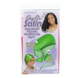 Stay On Satin Nites Tie Up Wrap Cap in Assorted Colors #774  Hair Wrap  Beauty