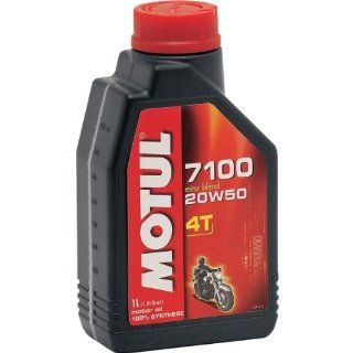 Motul 7100 4T Synthetic Ester Motor Oil   20W50   1L. 836411 Automotive