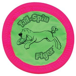 Booda Small Fry Tail Spin Flyer   6 1/2"  Pet Flying Discs 