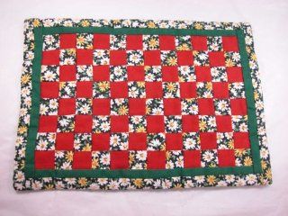 World of Miniature Bears Quilt Rug 6" x 8" #754A Made By Hand Toys & Games
