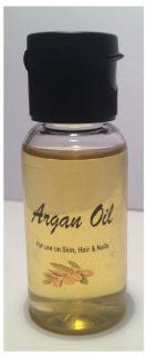 Argan Oil, 1 oz. pure and natural oil imported from Morocco, hydrates skin and increases elasticity to reverse the effects of aging.  Body Oils  Beauty