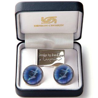 Mother of Pearl Blue Bird Design Coin Metal Magnetic Stainless Steel Pro Hat Clip Golf Ball Marker Cap Money Clip Gift Set  Antique Money Clip  Sports & Outdoors
