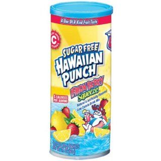 Sugar Free Hawaiian Punch Lemon Berry Squeeze Drink Mix 12 Quarts  Powdered Soft Drink Mixes  Grocery & Gourmet Food