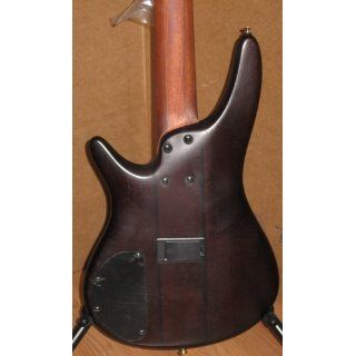 Ibanez SR755 5 String Bass Guitar Flat Brown Sunburst Musical Instruments