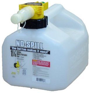 No Spill 1018 1 1/4 Gallon Poly Multipurpose Can  Lawn And Garden Tool Gas Cans  Patio, Lawn & Garden