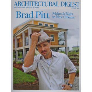 Architectural Digest, January 2009Brad Pitt Paige Rense Books