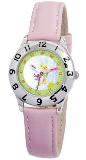 Disney Kids' D827S401 Tinker Bell Time Teacher Pink Strap Watch Watches