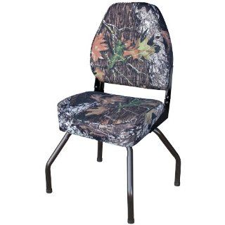 Wise Outdoors WD305 763 Hunting Blind Seat with Seat Stand and Swivel, Mossy Oak Break Up Camouflage  Seat Cushion  Sports & Outdoors