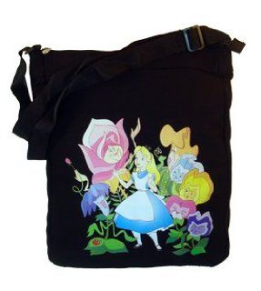 Alice In Wonderland Canvas Tote Handbag Purse Sports & Outdoors