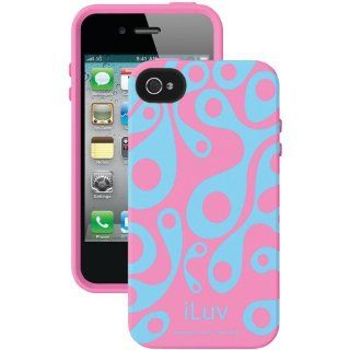 ILUV ICC765PNK AURORA GLOW IN THE DARK CASE FOR IPHONE(R) 4/4S (PINK) Cell Phones & Accessories