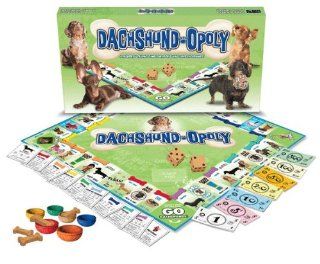DACHSHUND OPOLY (Monopoly Style Board Game for Daschunds & their humans)