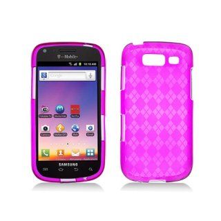 Clear Pink Flex Cover Case for Samsung Galaxy S Blaze 4G SGH T769 Cell Phones & Accessories
