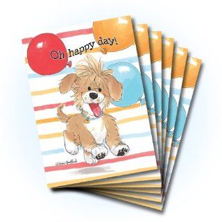 Suzy's Zoo Happy Birthday Greeting Card 6 pack 10223 Health & Personal Care
