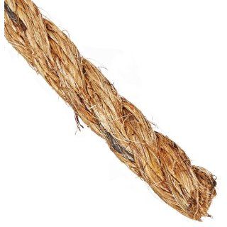 Indusco 72100136 Manila Rope Poly Wrapped Coil, 3 Strands, 5/8" Diameter x 300' Length, 792 lbs Working Load Limit Pulling And Lifting Ropes