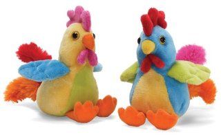 Gund Animal Chatter Rooster Plush 5" With Sound Toys & Games