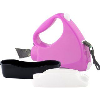 Water Walker 4 in 1 Retractable Dog Leash, Pink/Black  Pet Leashes 