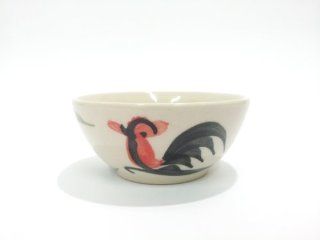 Chicken Rooster Brand Housewares Hand painted Lampang Ceramic Sauce Cup Size 3 inches Bowls Kitchen & Dining