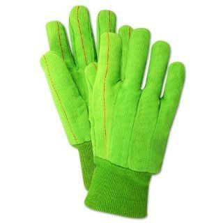 Magid MultiMaster 796 Cotton Glove, Knit Wrist Cuff, Men's Jumbo (Pack of 12 Pairs) Work Gloves