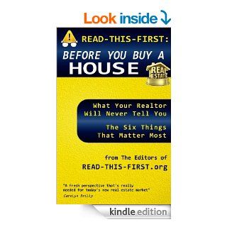READ THIS FIRST Before You Buy a House eBook Roy Swanson Kindle Store