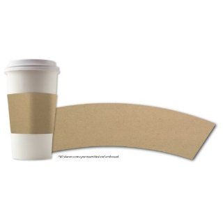 BriteVision Insulating Hot Cup Coffee Sleeve, 1200 Ct., Fits 12 Oz. 20 Oz. Cups Grocery & Gourmet Food