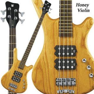 Warwick Rock Bass Corvette $$ 4 String Bass (Honey Violin) Musical Instruments