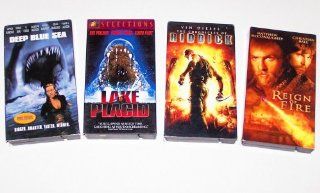 Thriller Collection #01 Deep Blue Sea; Lake Placid; Riddick; Reign of Fire (4pk) Vin Diesel (Riddick), LL Cool J, Bridget Fonda, Bill Pullman, Oliver Platt Movies & TV