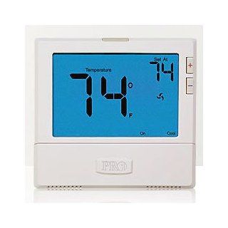 PRO1 IAQ T801 Touchscreen Non Programmable Electronic Thermostat with Easy to Read Display   Pipe Fittings  