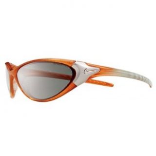 Nike Roll Sunglasses, Interchange, EV0240 802, Industrial Orange Frame/ Gray + Smoke Lenses Clothing