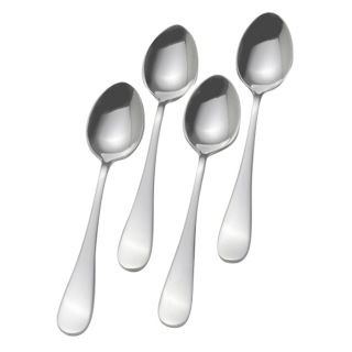 Towle Living Basic 18/0 Demitasee Spoons   Set of 4   Flatware Sets