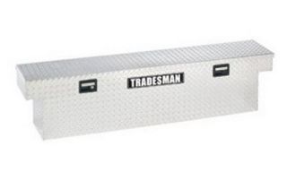 Tradesman Full size Slim Line Design Truck 70 in. Aluminum Cross Bed Tool Box   Truck Tool Boxes