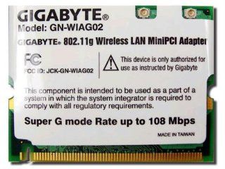 Network Adapter   Mini pci Type III B   Wireless 802.11B / G Electronics