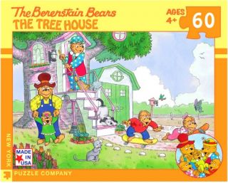 Bear Family Tree house 60 Piece Jigsaw Puzzle   Jigsaw Puzzles