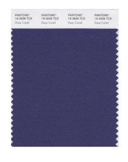 PANTONE SMART 19 3935X Color Swatch Card, Deep Cobalt   Wall Decor Stickers  