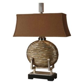 Uttermost Rhona Table Lamp   27.5 in. Antique Silver   Table Lamps