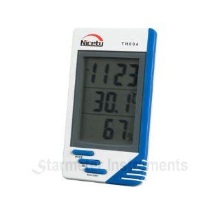Temperature Humidity Meter TH804 Hygrometer Indoor Thermometer  Dehumidifier Temperature  Patio, Lawn & Garden